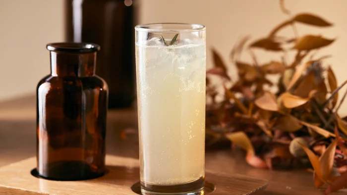 Sparkling Rosemary Lemonade